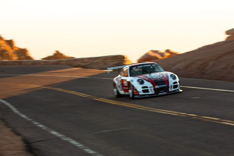 A soft frame flagged Blurry: the car itself shows motion or focus blur